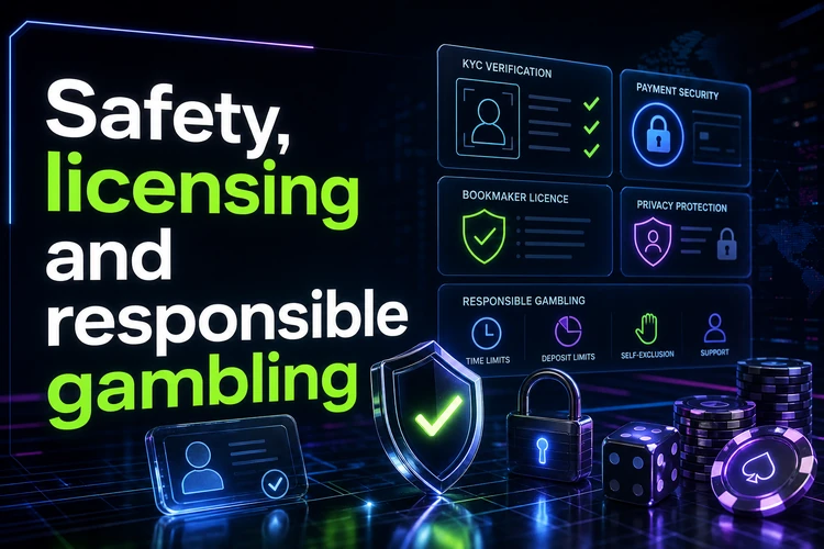 Safety, licensing and responsible gambling